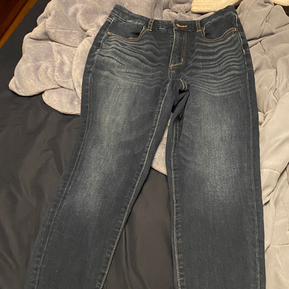 EUC American Eagle Outfitters Dark Blue Next Level Flex Jeggings